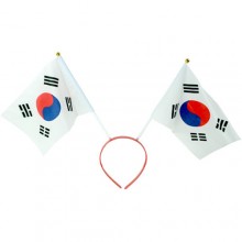 태극기머리띠
